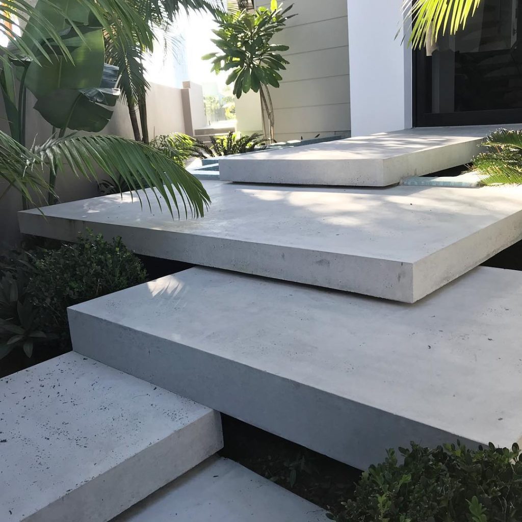 Concrete Floating Stairs