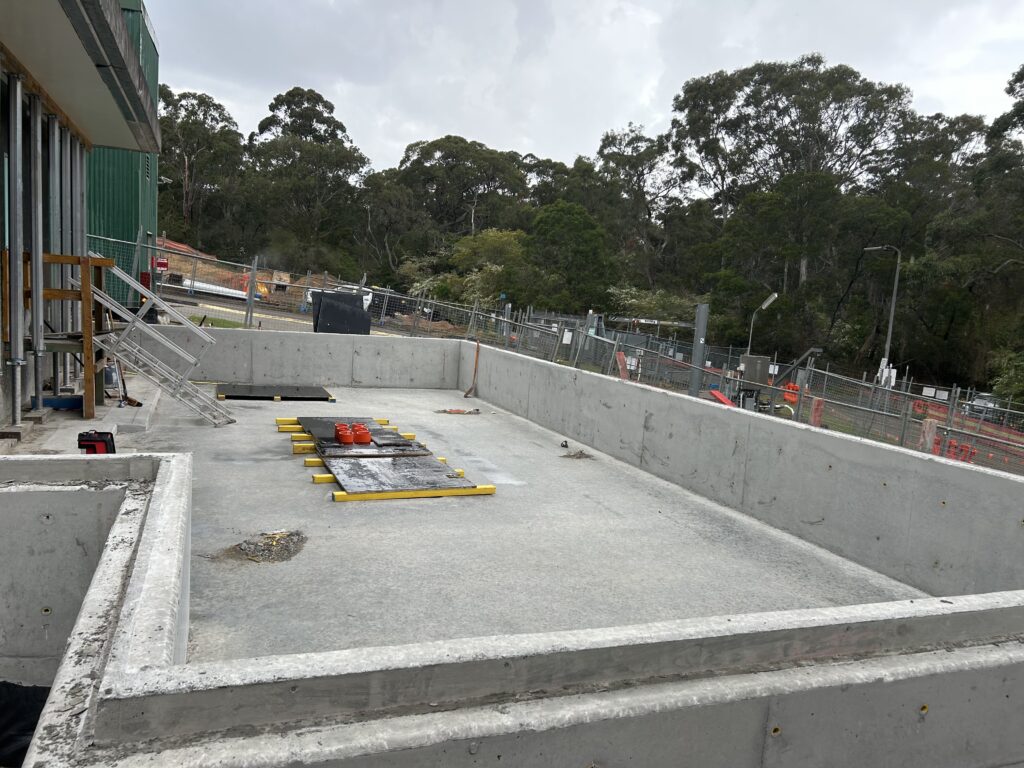 Castle Hill Compliance Sydney Water Lv2000 Building by Ocon Concrete Group for Abergeldie Complex Infrastructure
