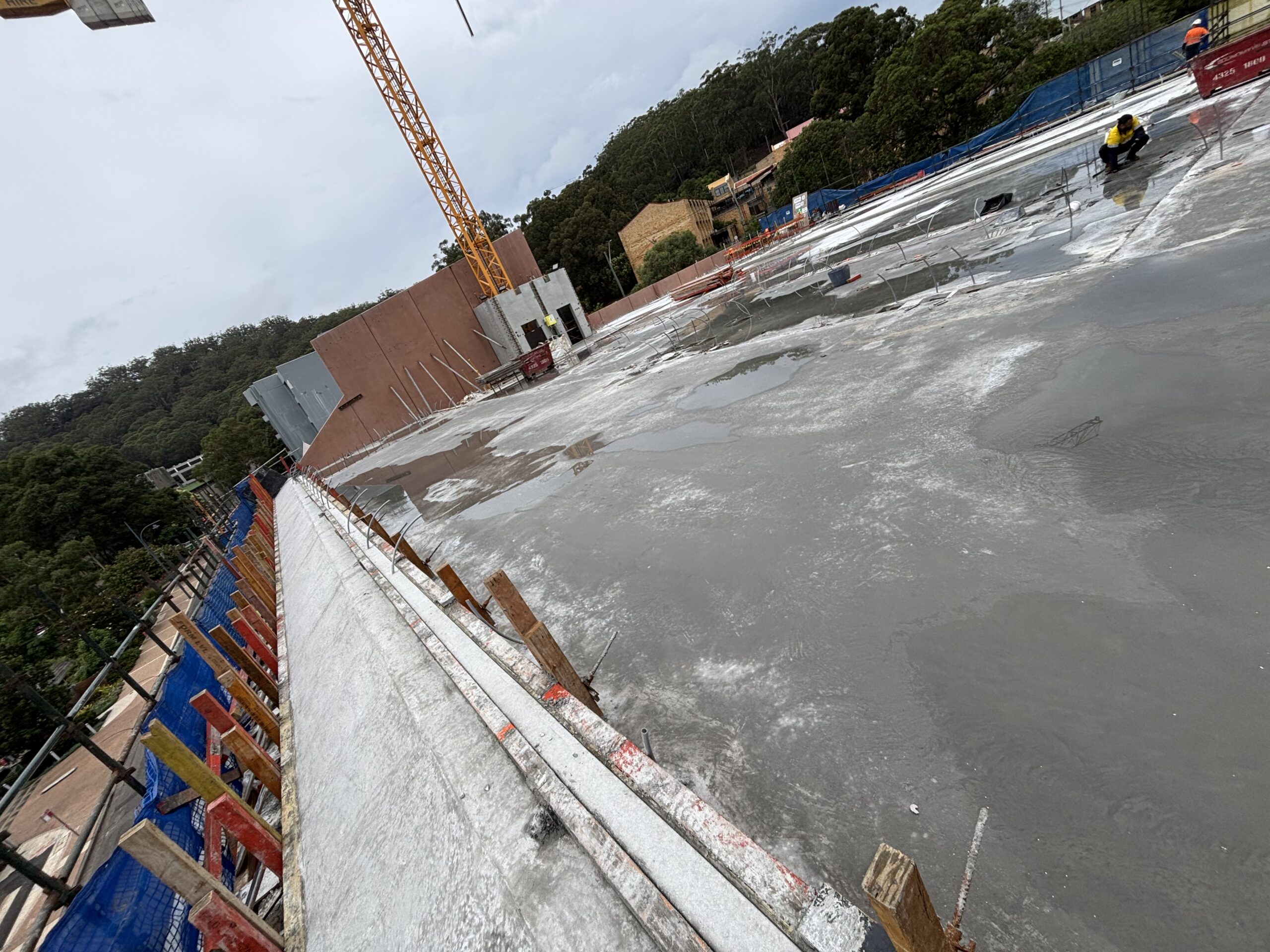 Place & Finish for North Construction & Building at Gosford Library Construction Project