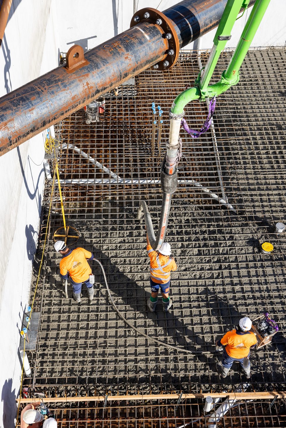 Belmont Mars Building — Macquarie St site, construction photo 1