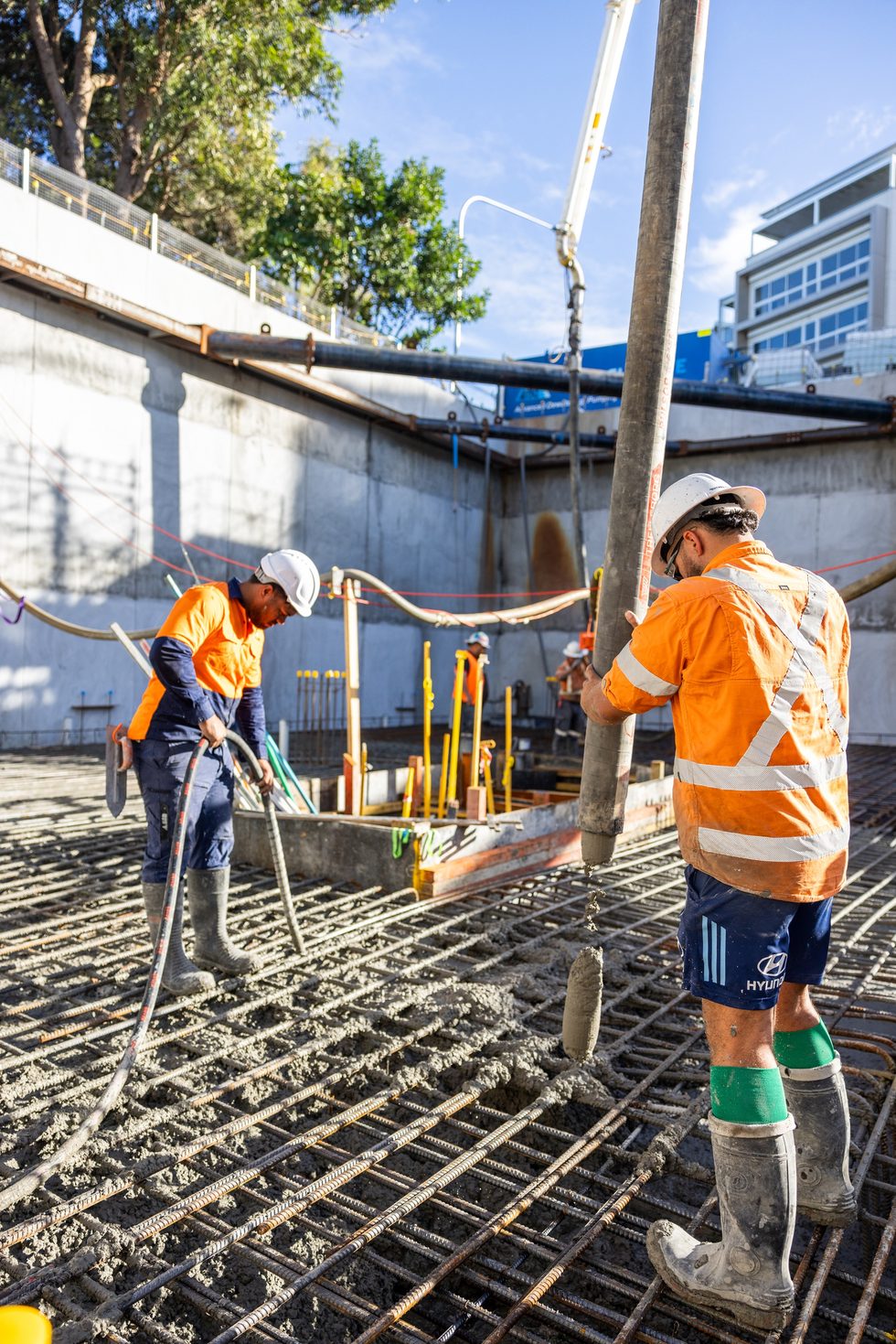 Belmont Mars Building — Macquarie St site, construction photo 11