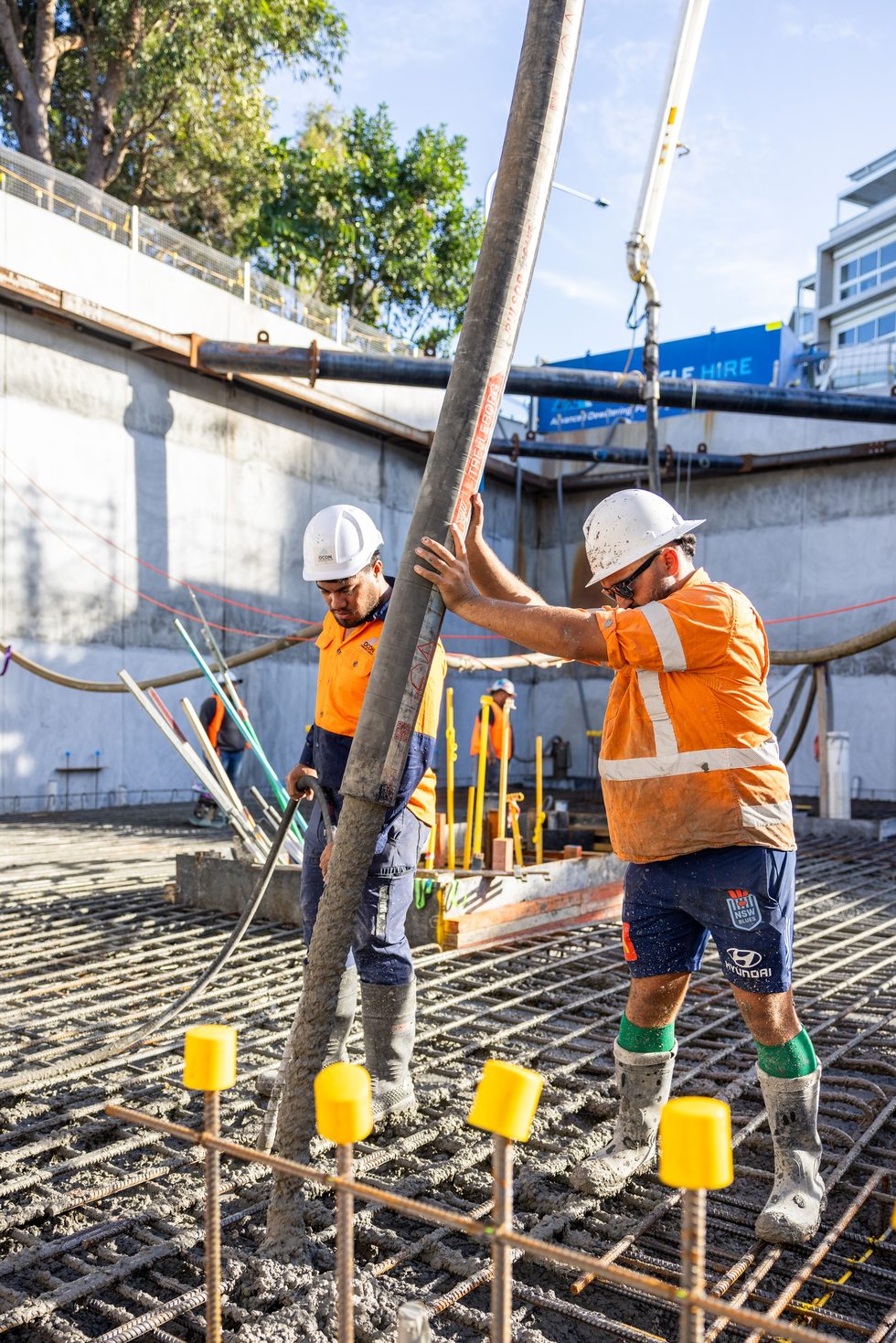 Belmont Mars Building — Macquarie St site, construction photo 12