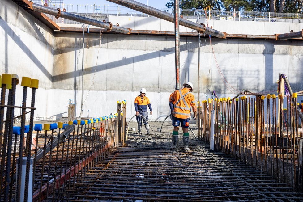 Belmont Mars Building — Macquarie St site, construction photo 17