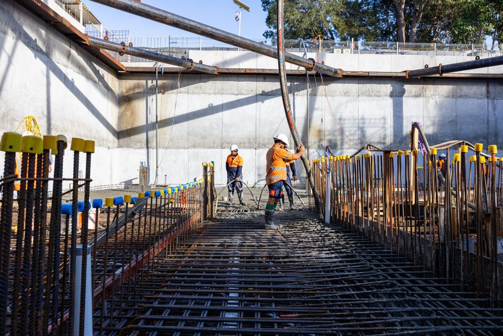 Belmont Mars Building — Macquarie St site, construction photo 18