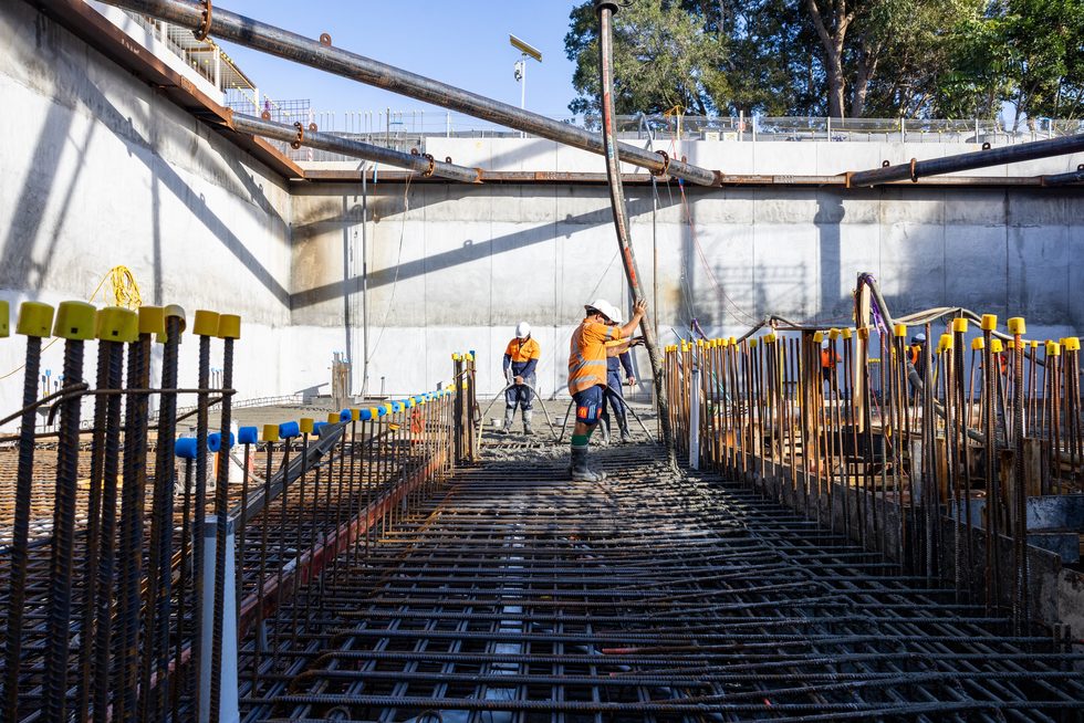 Belmont Mars Building — Macquarie St site, construction photo 19