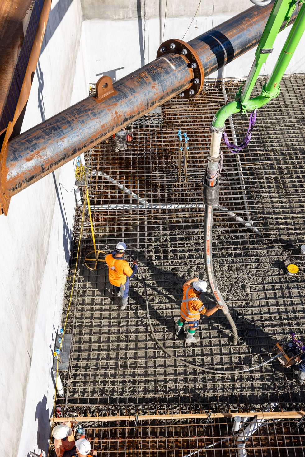 Belmont Mars Building — Macquarie St site, construction photo 2