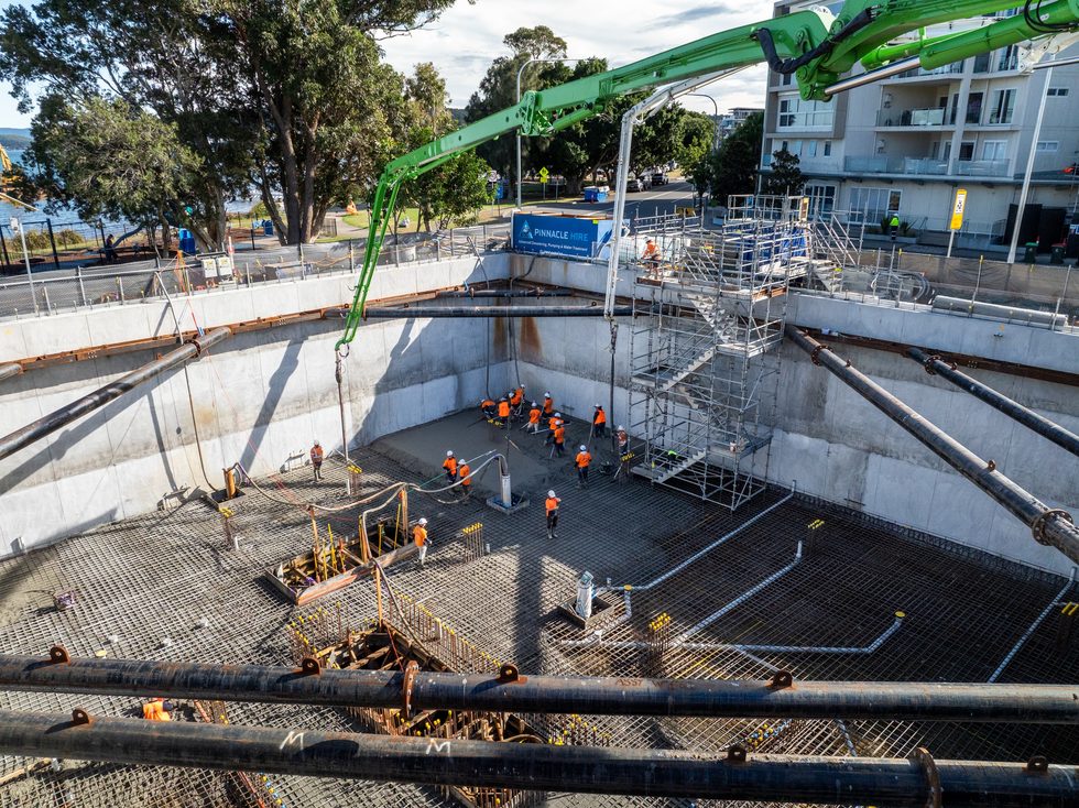 Belmont Mars Building — Macquarie St site, construction photo 21