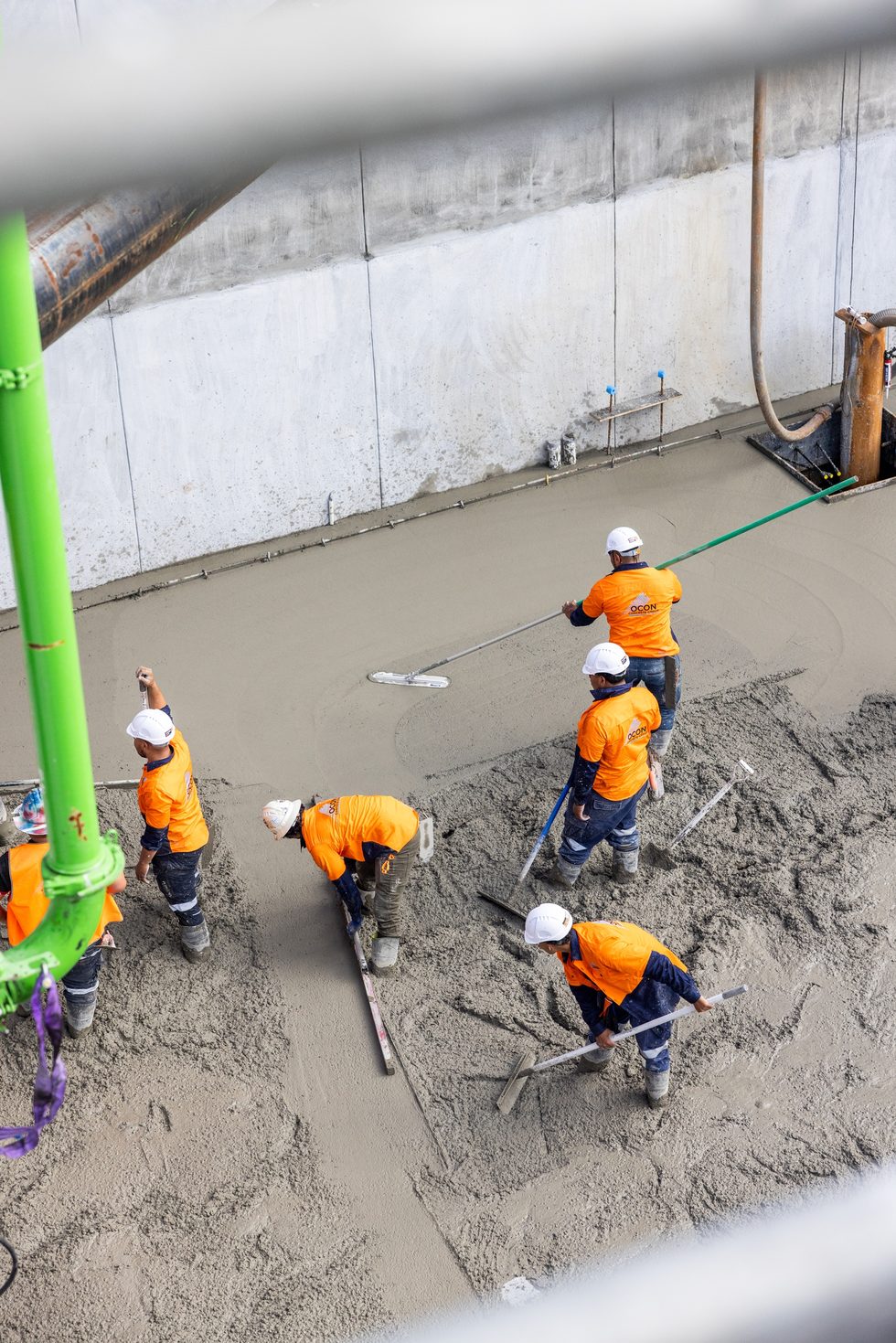 Concrete works, Belmont Mars Building, Macquarie St