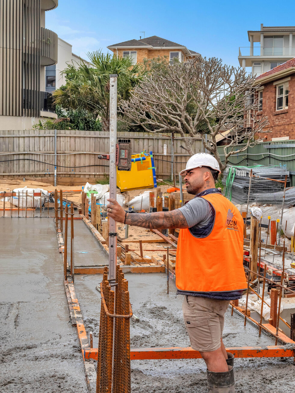 Cronulla balcony formwork