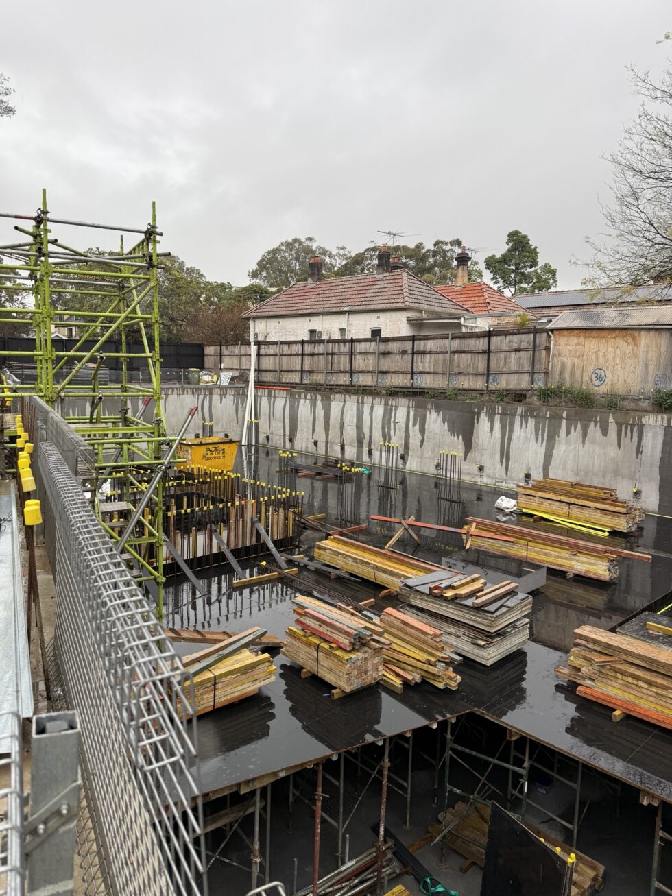 Strathfield site progress