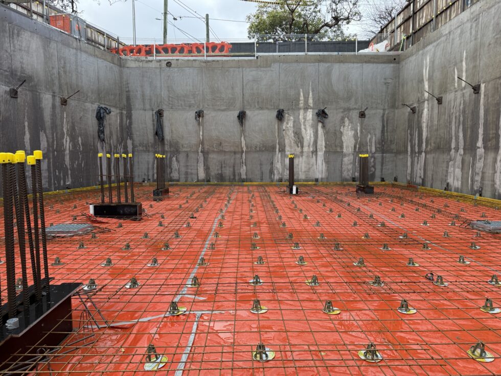 Strathfield basement structural concrete